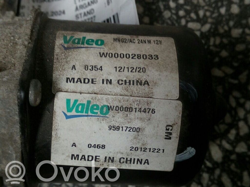 Chevrolet Aveo Valytuvų varikliukas 
