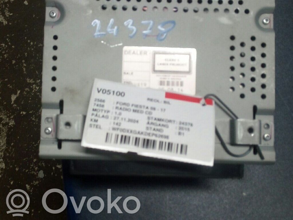 Ford Fiesta GPS navigation control unit/module 