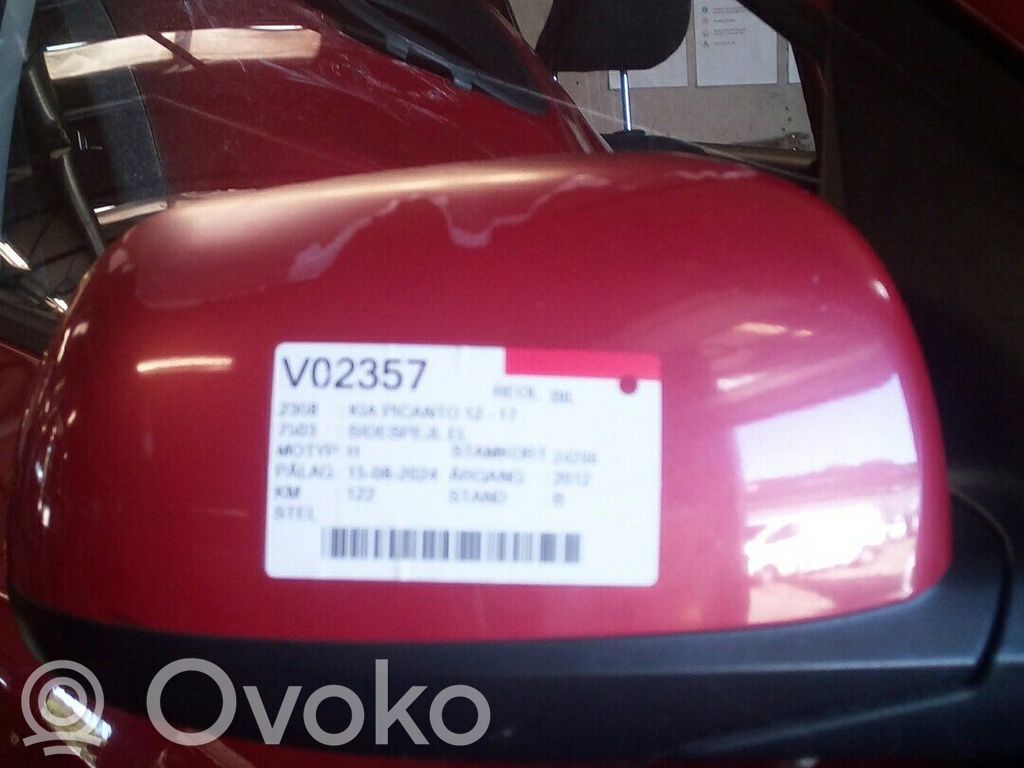 KIA Picanto Spoguļa daļas 