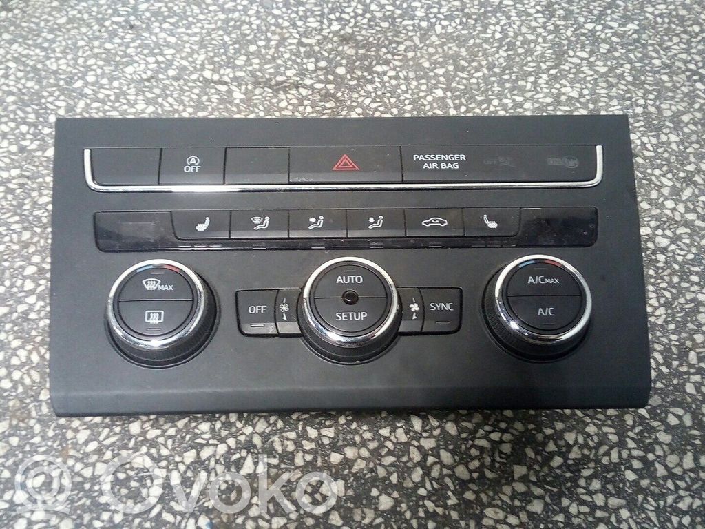 Seat Leon (5F) Climate control unit 