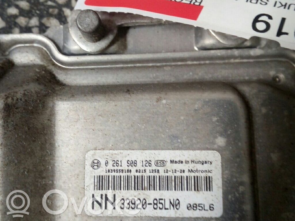 Suzuki Splash Engine control unit/module 