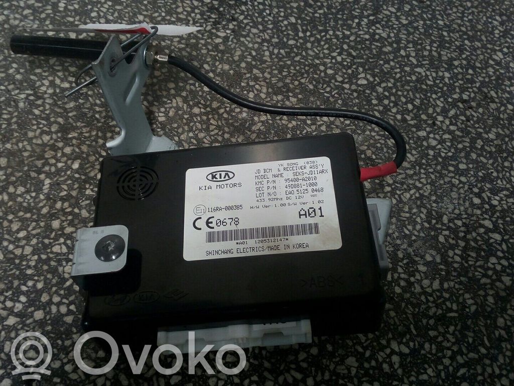 KIA Ceed Comfort/convenience module 