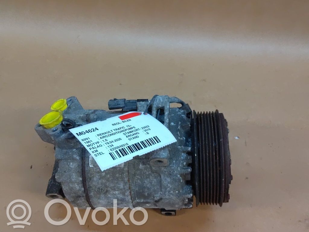 Renault Trafic III (X82) Kompresor / Sprężarka klimatyzacji A/C 
