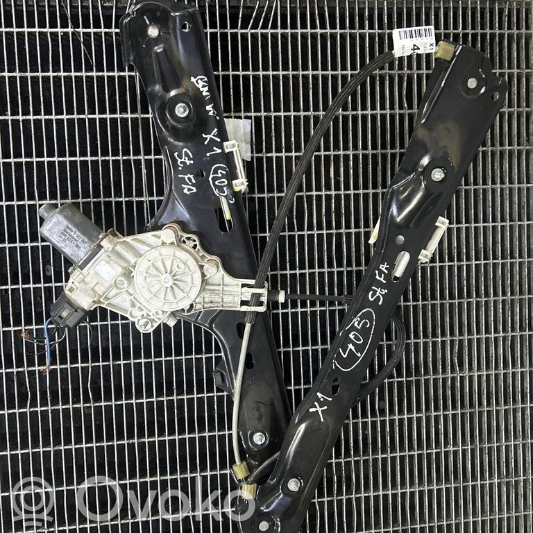 Front door electric window regulator