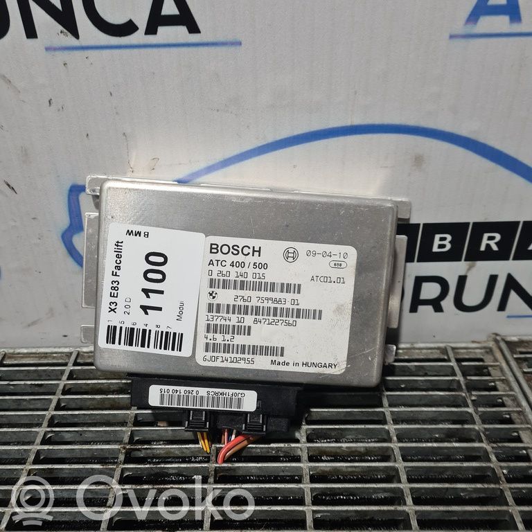 BMW X3 E83 Other control units/modules 