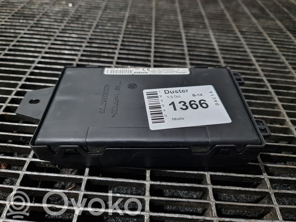 Dacia Duster Other control units/modules 