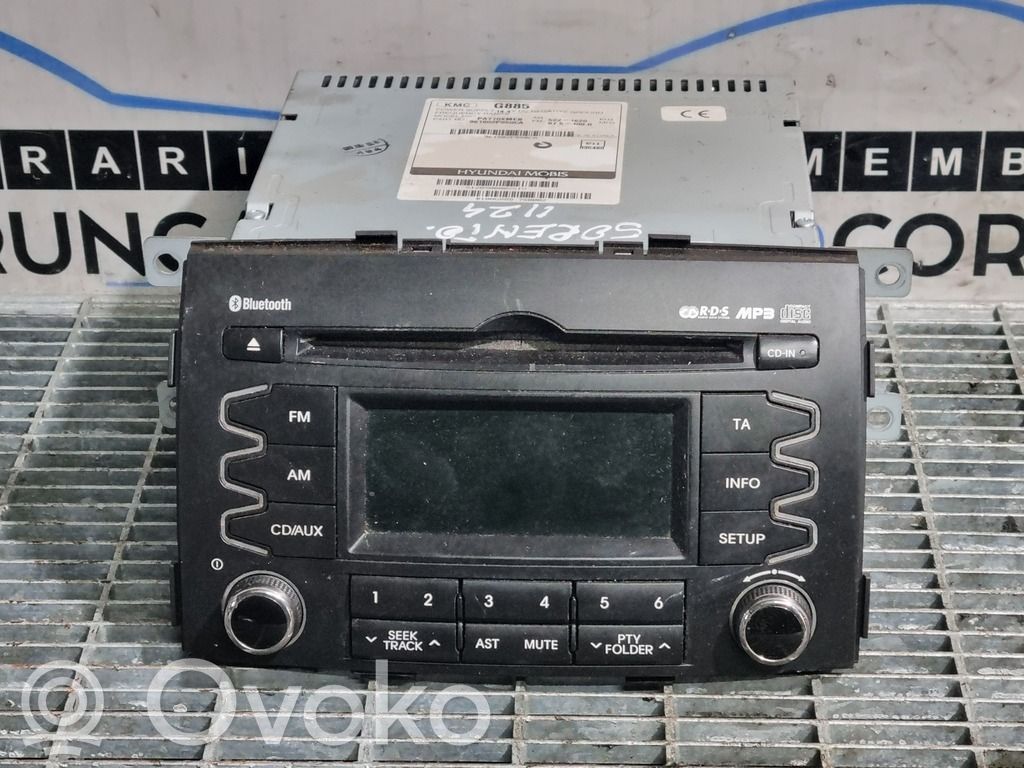 Radio/CD/DVD/GPS head unit   961802P850CA