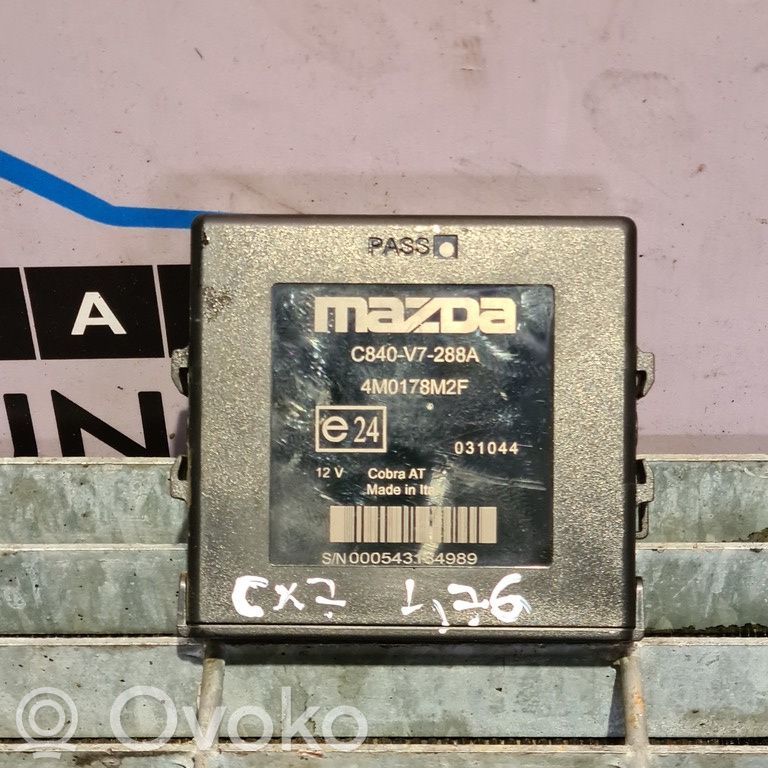 Mazda CX-7 Other control units/modules 