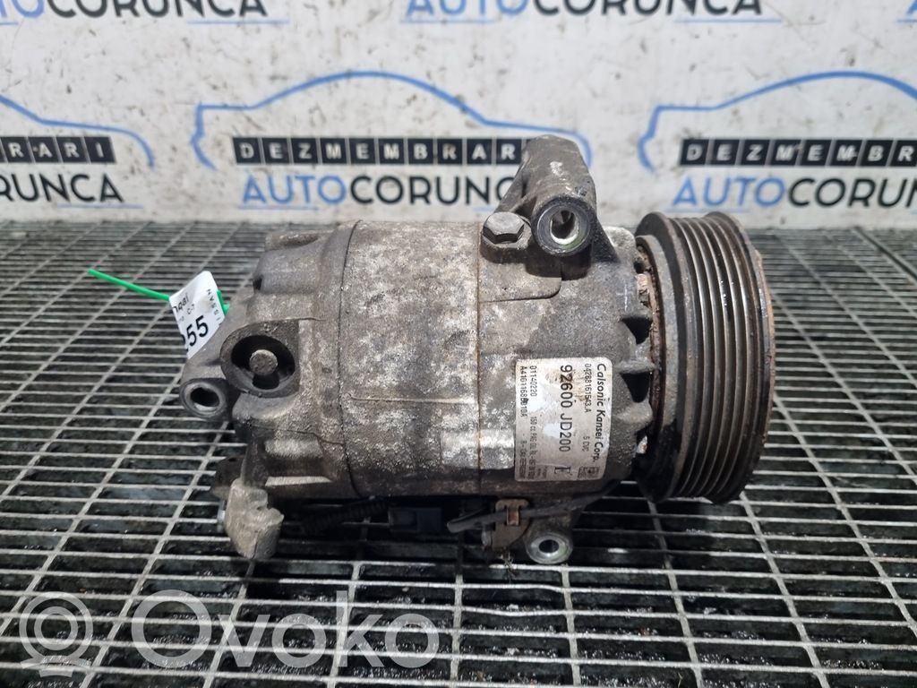 Nissan Qashqai Kompresor / Sprężarka klimatyzacji A/C 