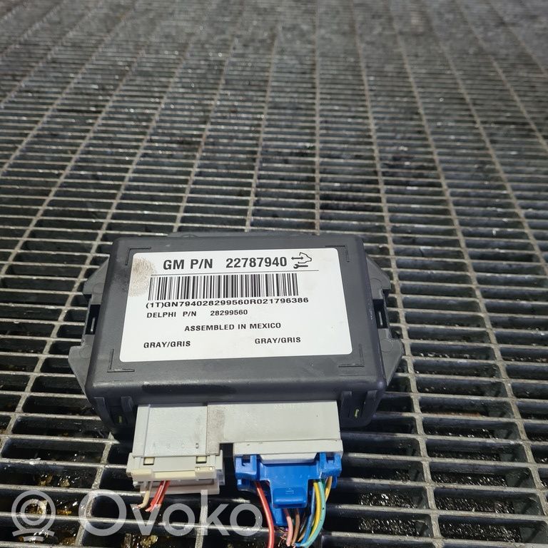 Autres unités de commande / modules   22787940,28299560