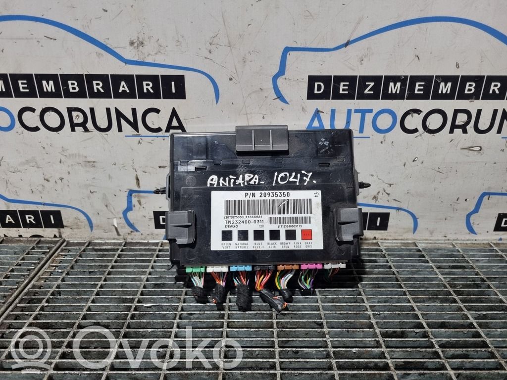 Opel Antara Autres unités de commande / modules 