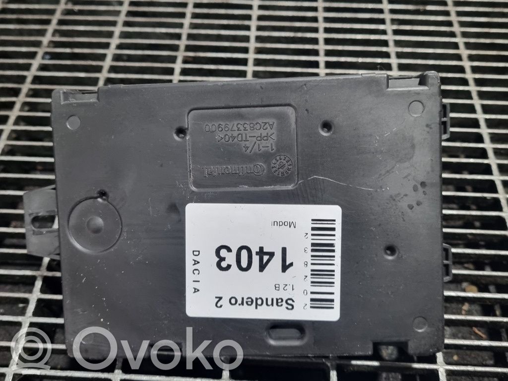 Dacia Sandero II Other control units/modules 