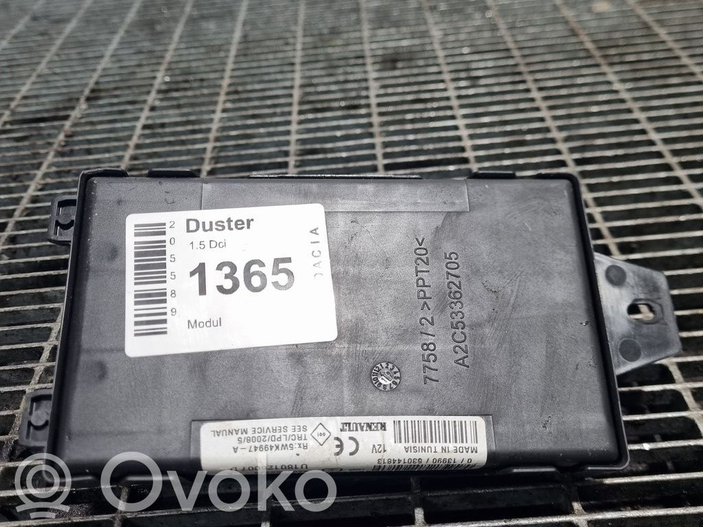 Other control units/modules   A2C53362699