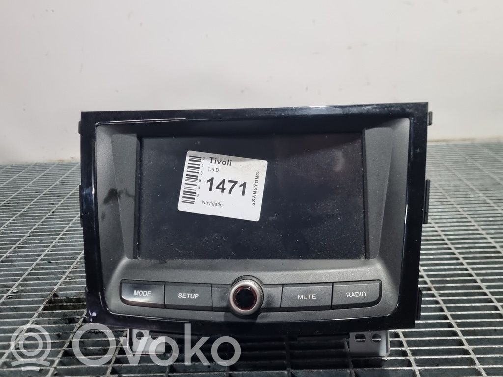SsangYong Tivoli Panel / Radioodtwarzacz CD/DVD/GPS 