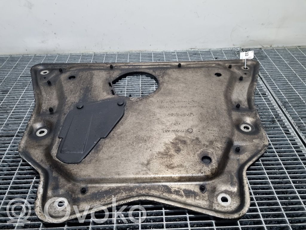 BMW X5 E70 Variklio dugno apsauga 