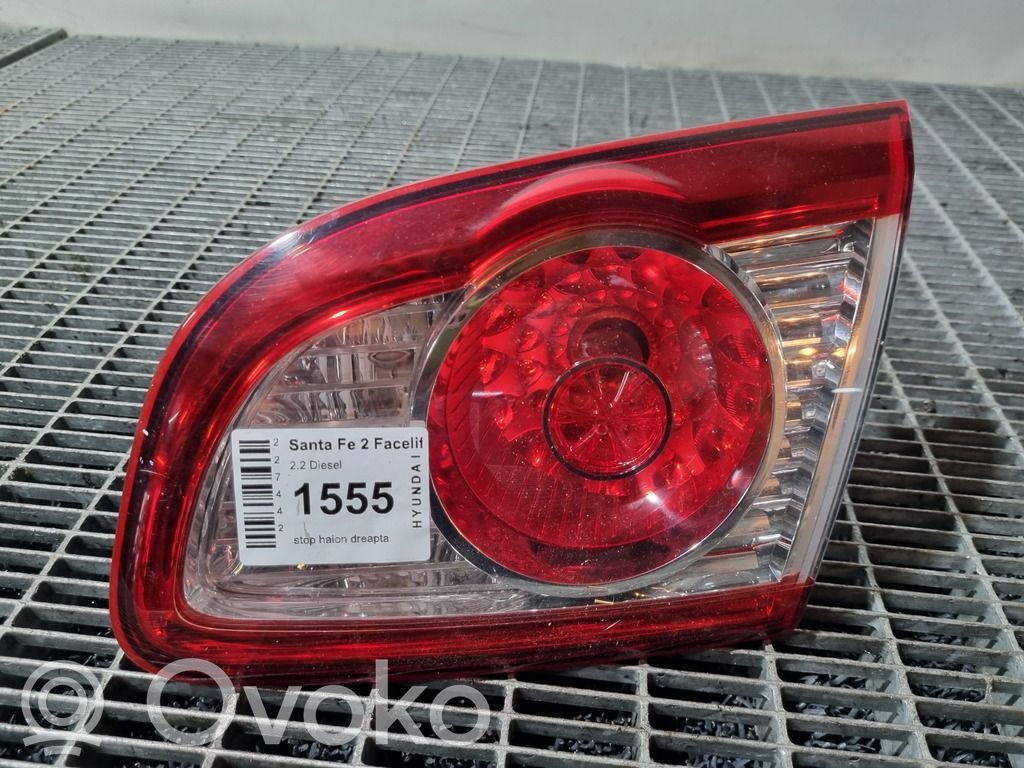 Hyundai Santa Fe Lampy tylnej klapy bagażnika 
