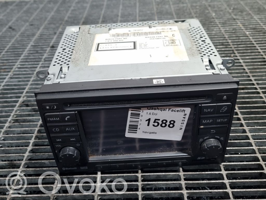 Nissan Qashqai CD / DVD Laufwerk Navigationseinheit 