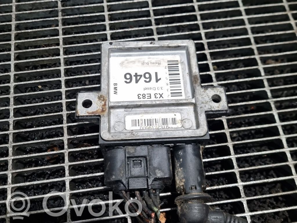BMW X3 E83 Releu preîncălzire bujii incandescente 