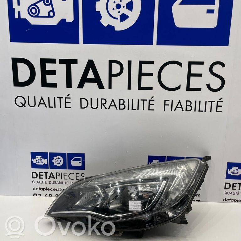 Opel Astra J Lampa przednia 