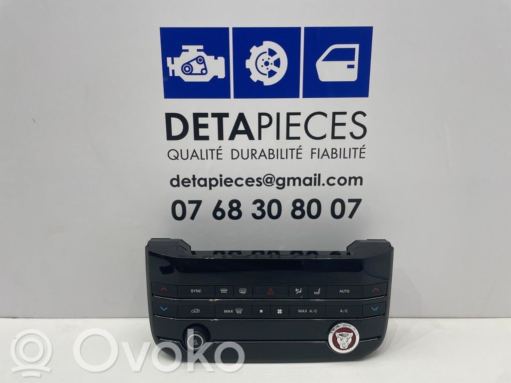 Jaguar XE Air conditioning/heating control unit 