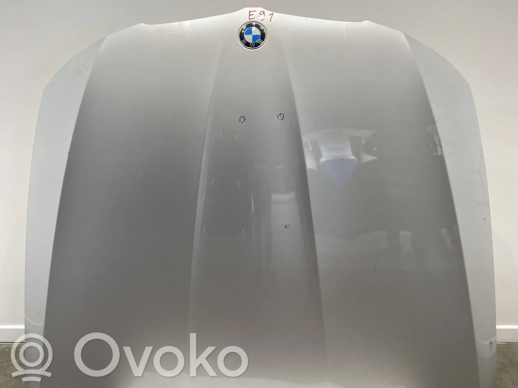 BMW 3 E90 E91 Dzinēja pārsegs (vāks) 