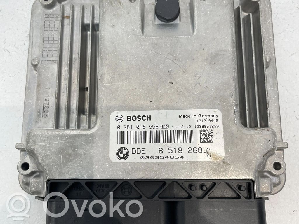 Engine control unit/module   DDE8518268,8518268,8518268,0281018558