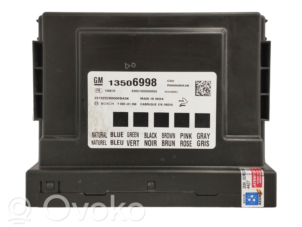 Autres unités de commande / modules   13506998,F00HJ01399