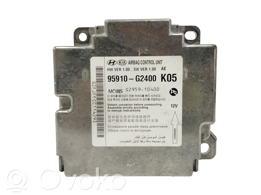 Unidad de control/módulo del Airbag   95910G2400,G295910400