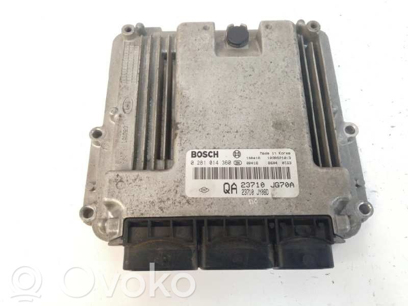 Unidad de control/módulo del motor   23710JG70A,0281014360
