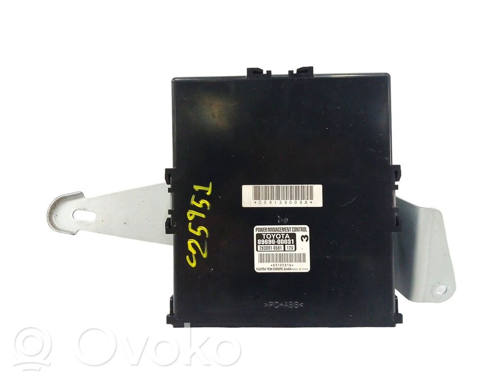 Toyota Yaris Altre centraline/moduli 