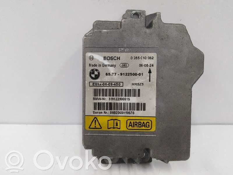 Unidad de control/módulo del Airbag   65779122500,0285010062