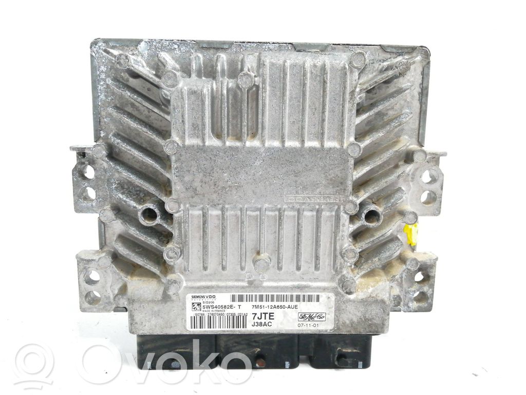 Unidad de control/módulo del motor   7M5112A650AUE,5WS40582ET