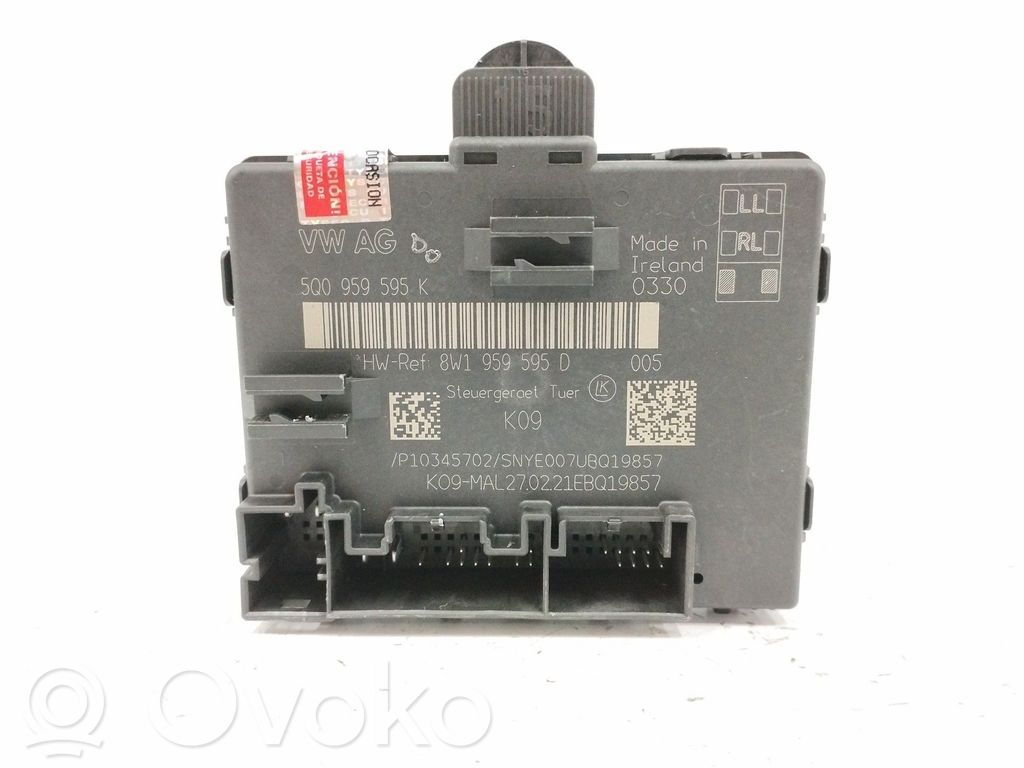 Other control units/modules   5Q0959595K,CONTROLDEPUERTA,8W1959595D