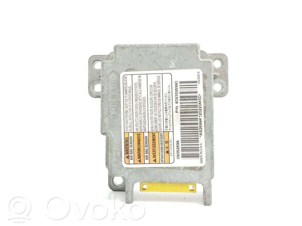 Airbag control unit/module   8093526990