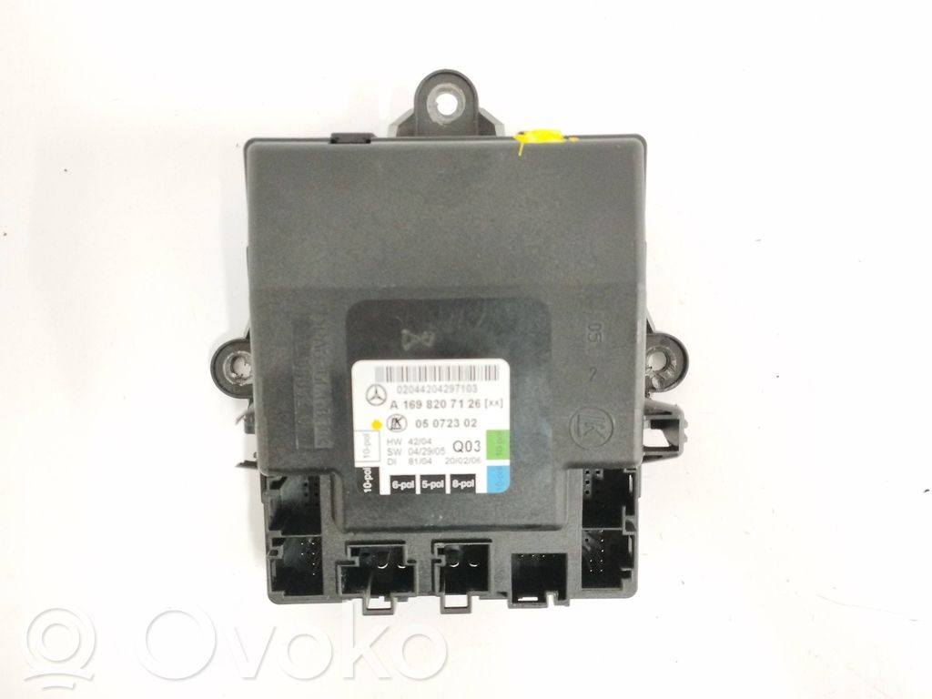 Mercedes-Benz A W169 Altre centraline/moduli