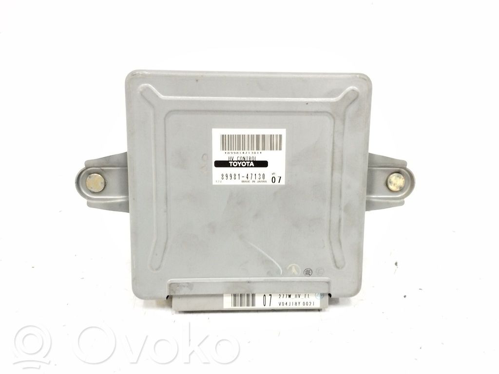 Toyota Prius (XW20) Alte unități/module de control