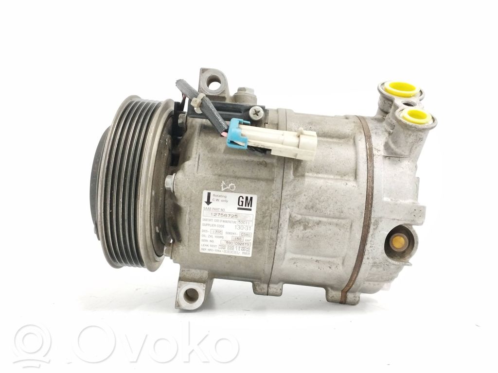Saab 9-5 Kompresor / Sprężarka klimatyzacji A/C 