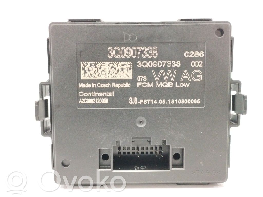 Autres unités de commande / modules   3Q0907338,CONTROLLUZCURVAS,REGULACIONALCANCE