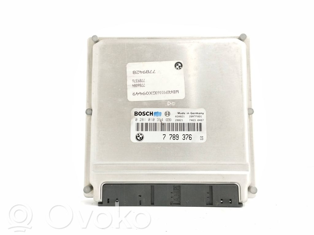 Unidad de control/módulo del motor   7789376,0281010314