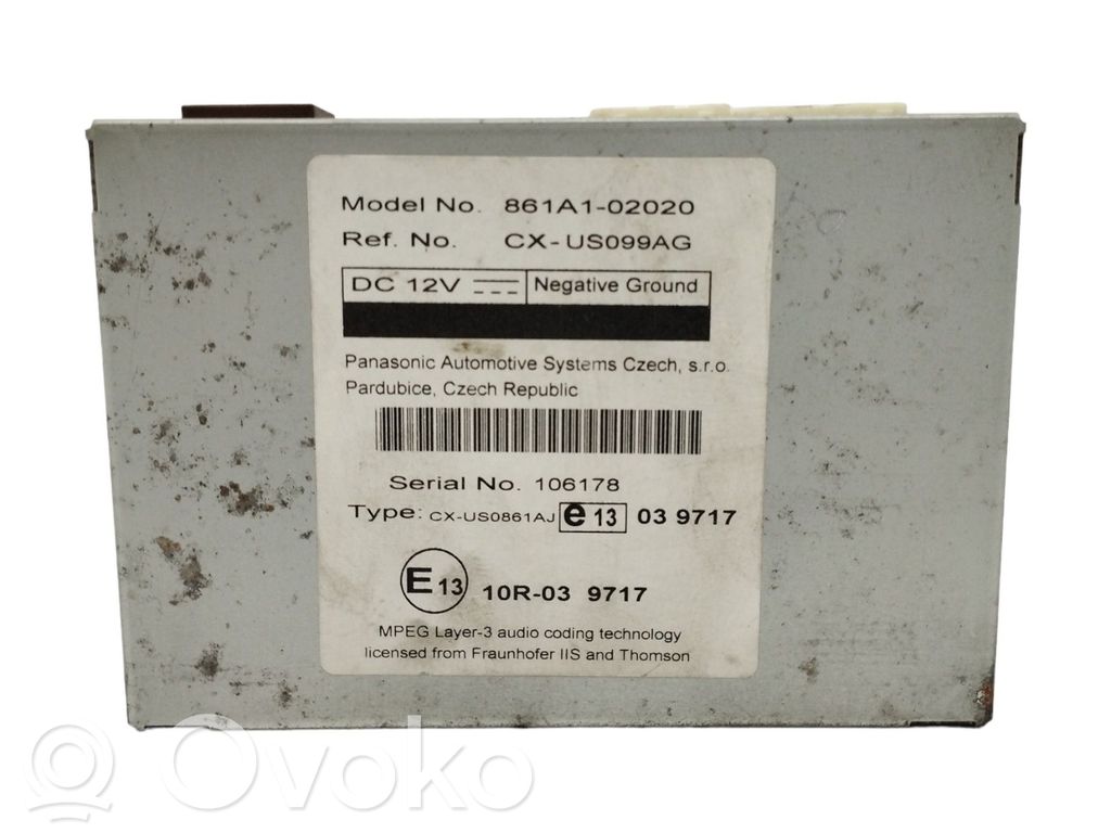Autres unités de commande / modules   861A102020