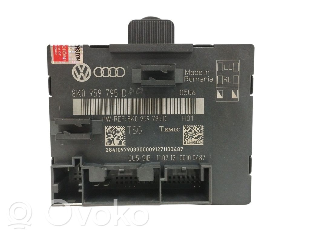 Otras unidades de control/módulos   8K0959795D,CONTROLDEPUERTA