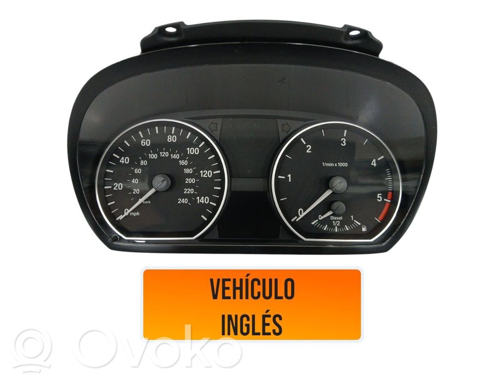Geschwindigkeitsmesser Cockpit   9187047,VEHICULOINGLES