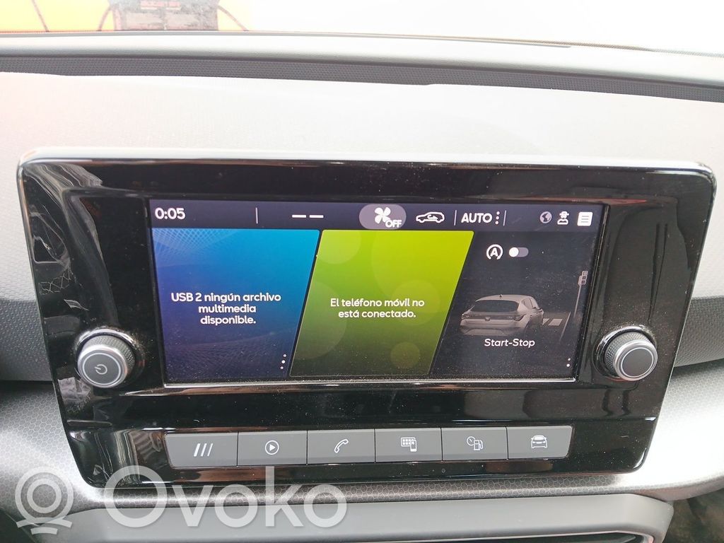 Seat Leon IV Pantalla del monitor frontal 
