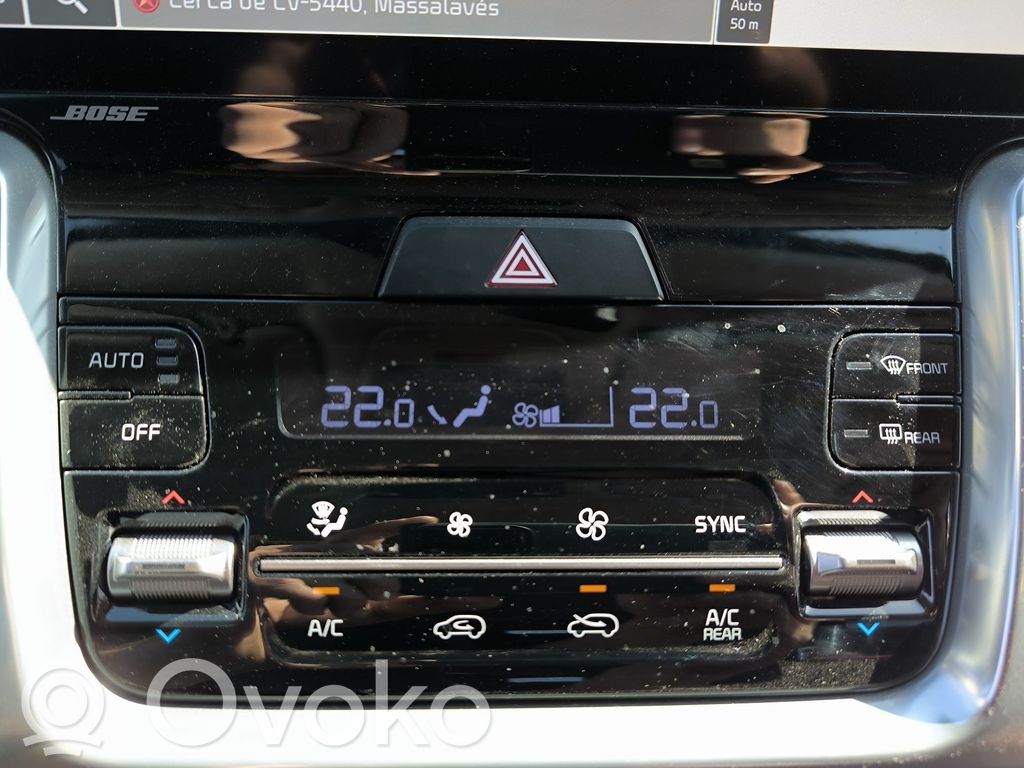 KIA Sorento IV Panel klimatyzacji