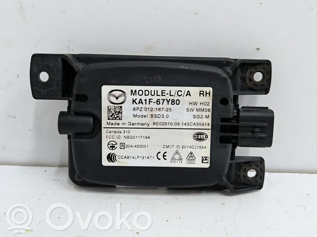Other control units/modules   KA1F67Y80