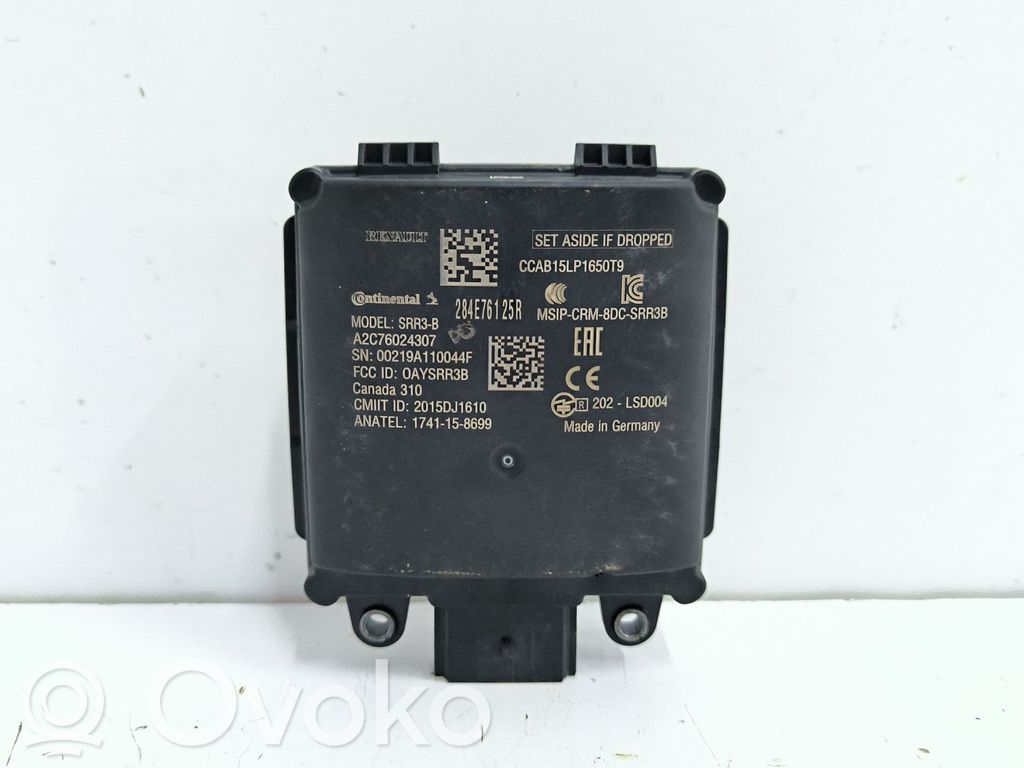 Other control units/modules   284E76125R,A2C76024307