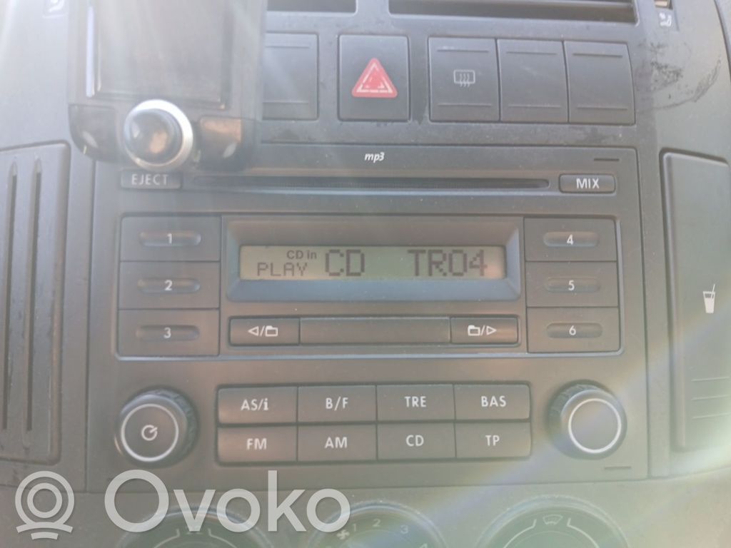 Volkswagen Polo IV 9N3 Unidad de control de sonido audio HiFi