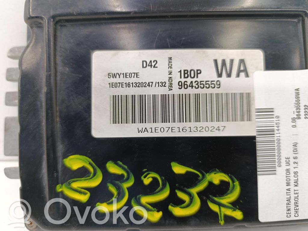 Chevrolet Kalos Engine control unit/module ECU 
