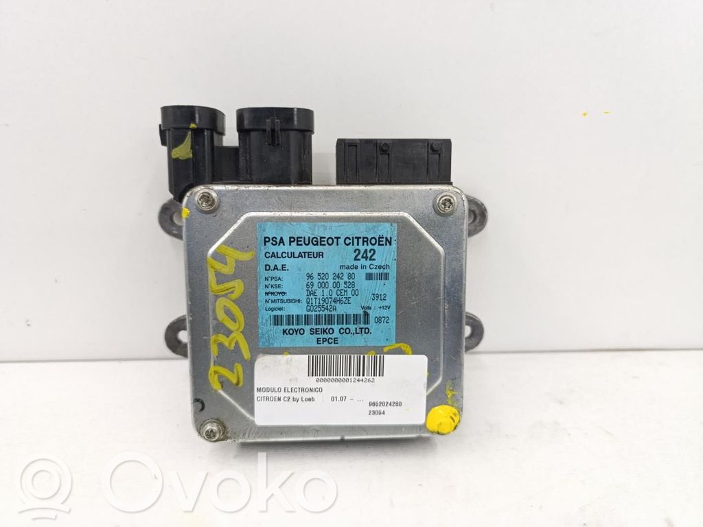 Unidad de control/módulo del motor   9652024280