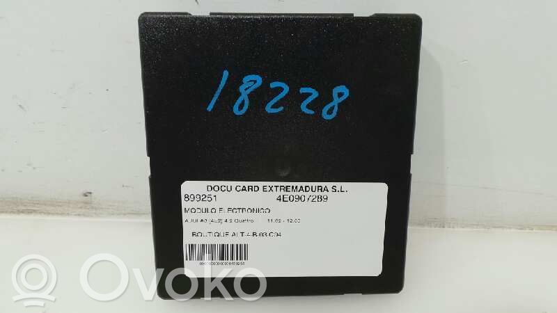 Autres unités de commande / modules   4E0907289,4E0907289